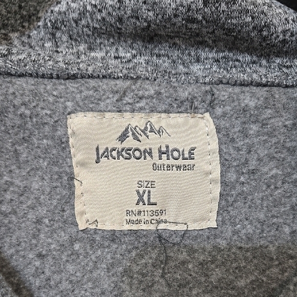 Jackson Hole Men's Gray Sweater Outerwear Size XL - Picture 3 of 5